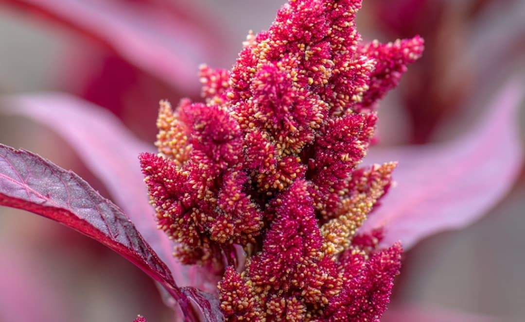Amaranth in bloom